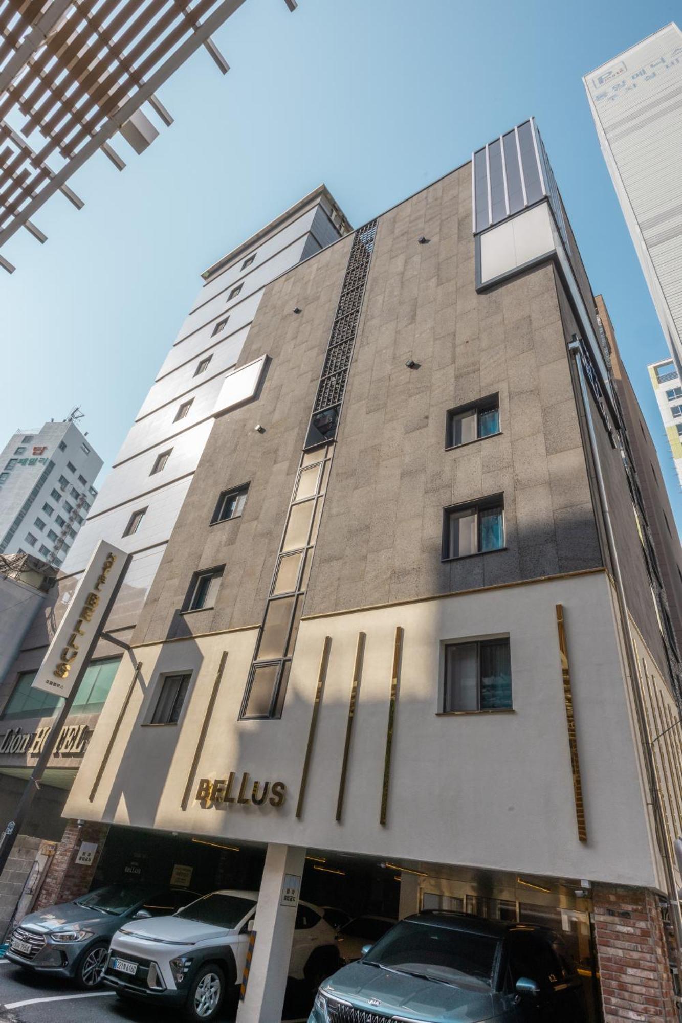 Hotel Bellus Пусан Екстериор снимка