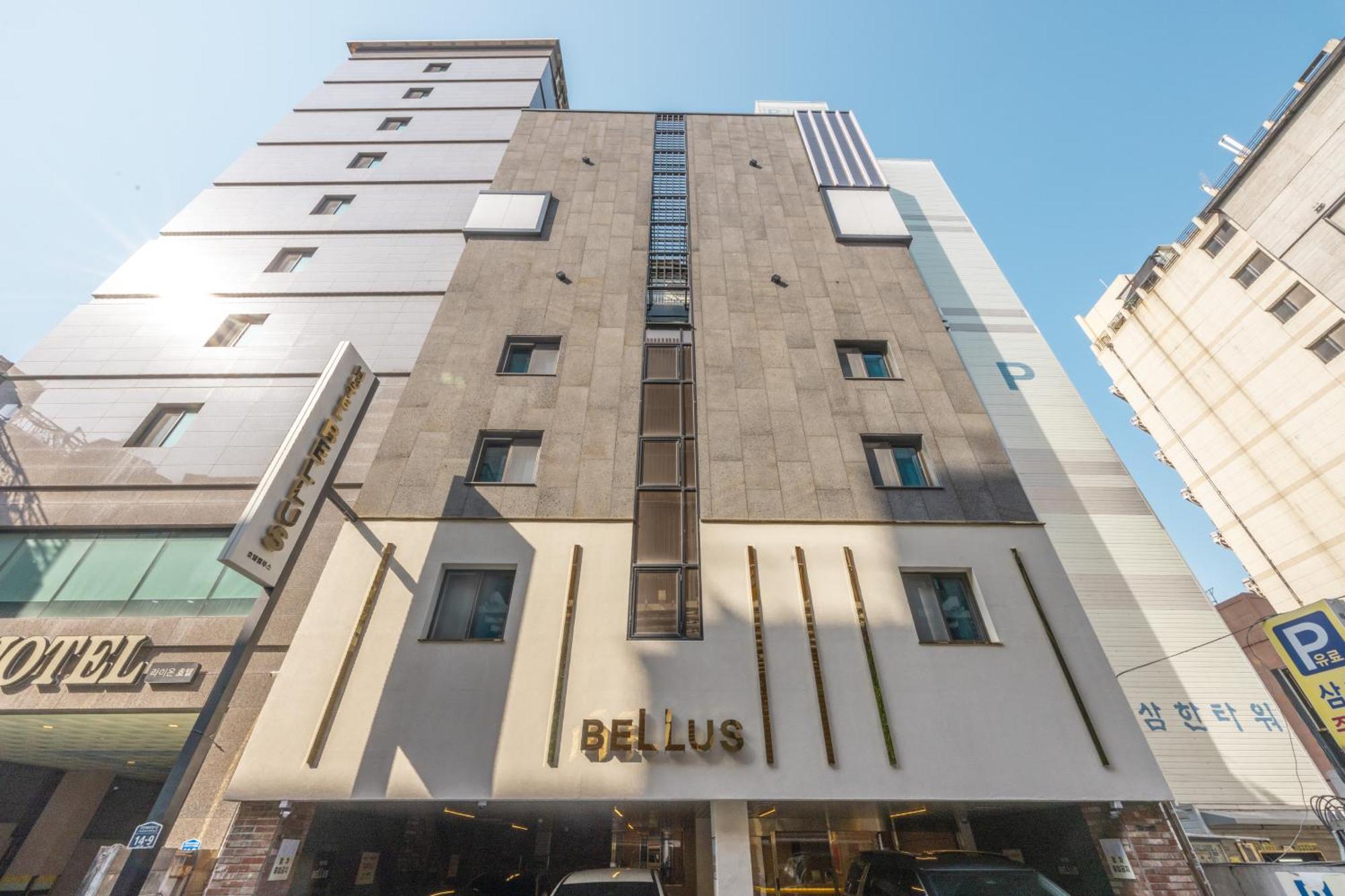 Hotel Bellus Пусан Екстериор снимка